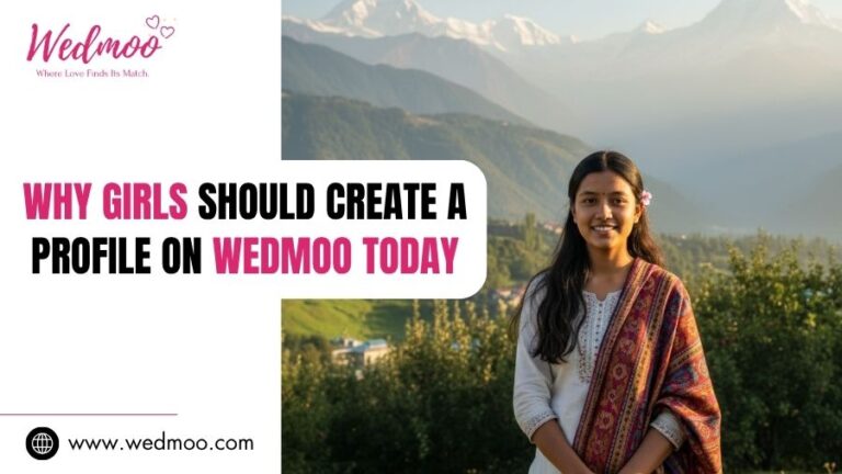 Why Girls Should Create a Profile on Wedmoo