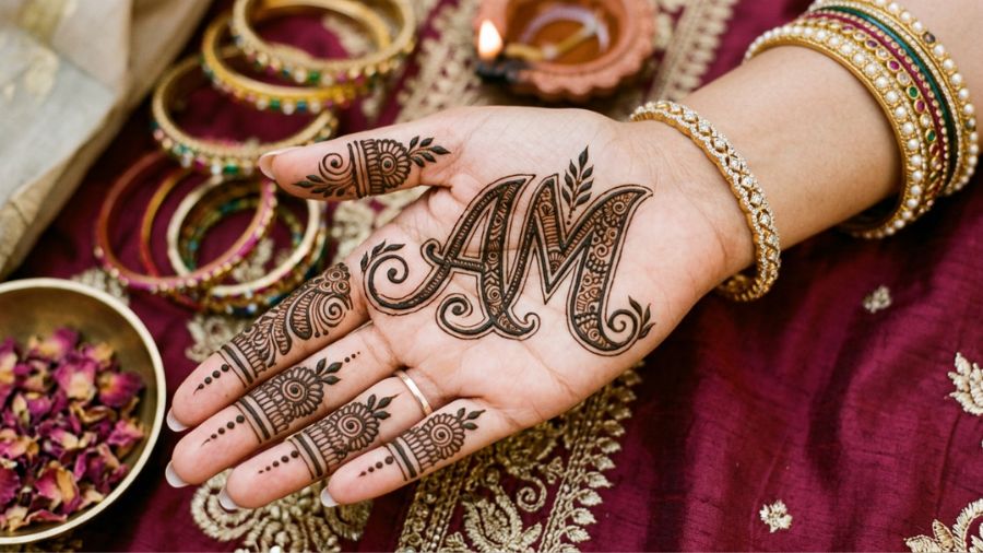 Monogram Mehndi