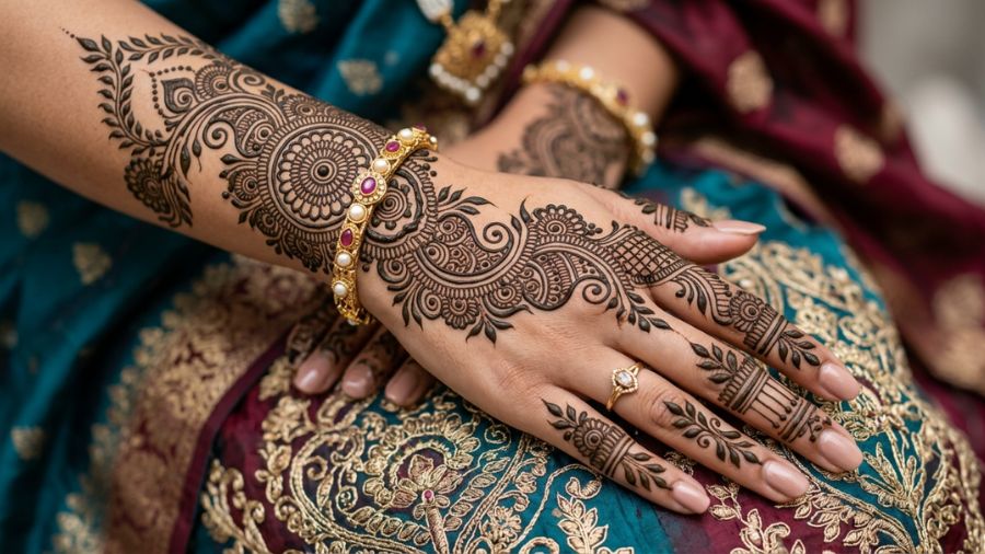 Royal Arabic Mandala Trail Design