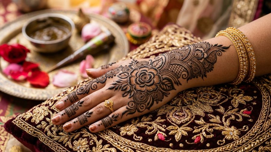 Royal Rose Arabic Mehndi