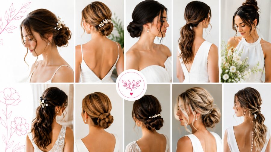 Simple Wedding Hairstyles 15 Best Picks for a Minimalist Look
