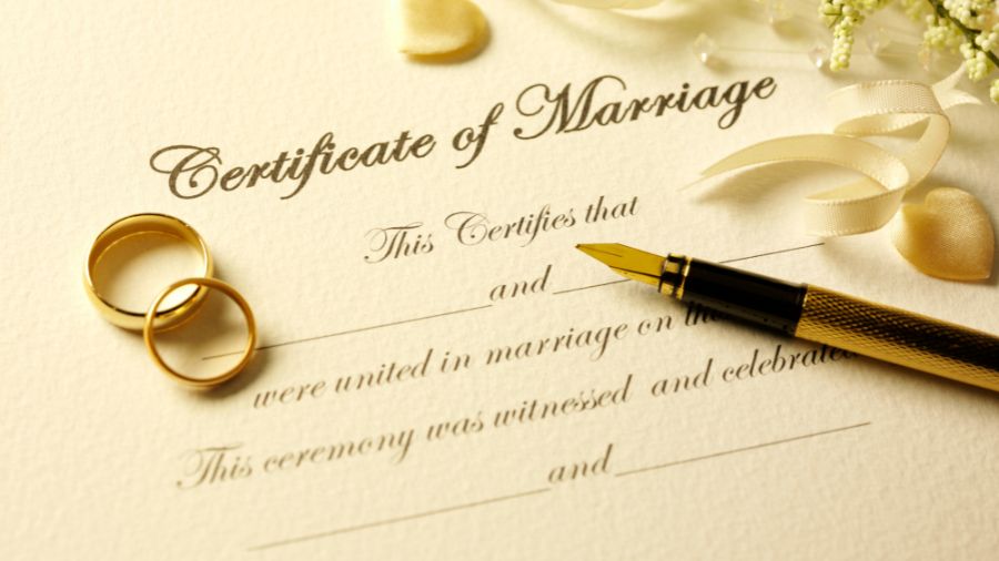 Marriage Certificate
