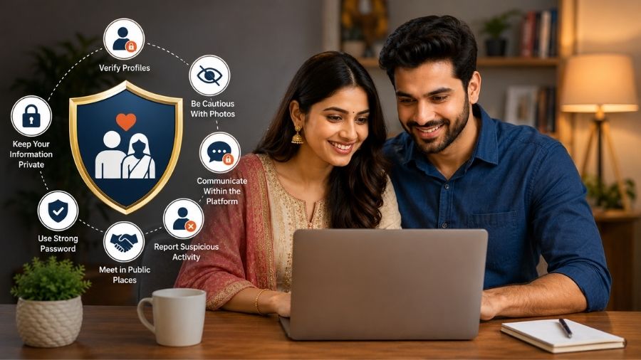 Safety Tips While Using Online Matrimonial Services From Wedmoo