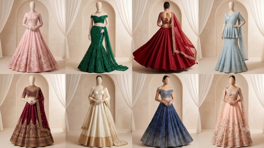 Bridal Lehenga Trends: 8 Top Designs and Cuts