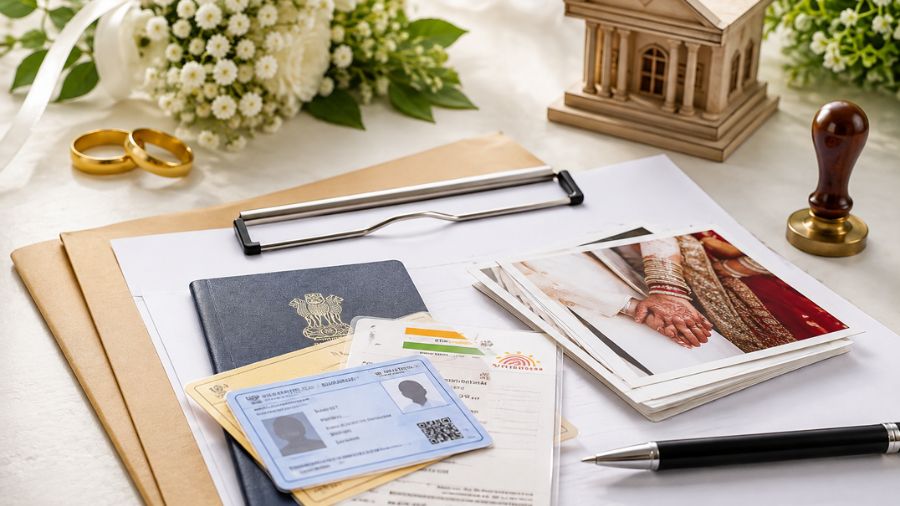 Documents Required for Marriage Certificate