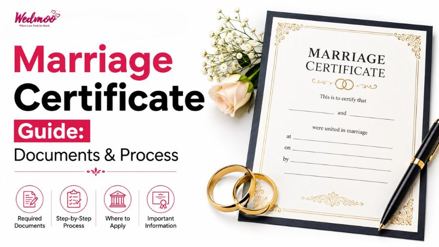 Marriage Certificate Guide Documents & Process