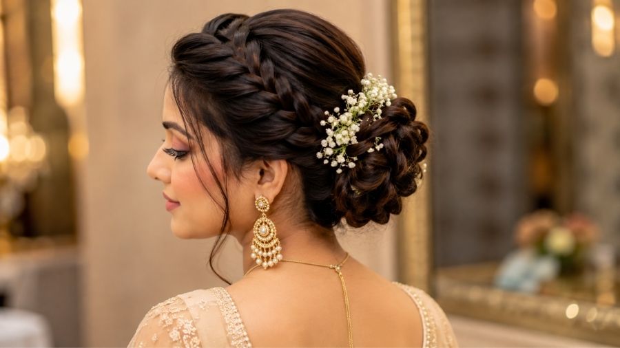 Side Braided Bun