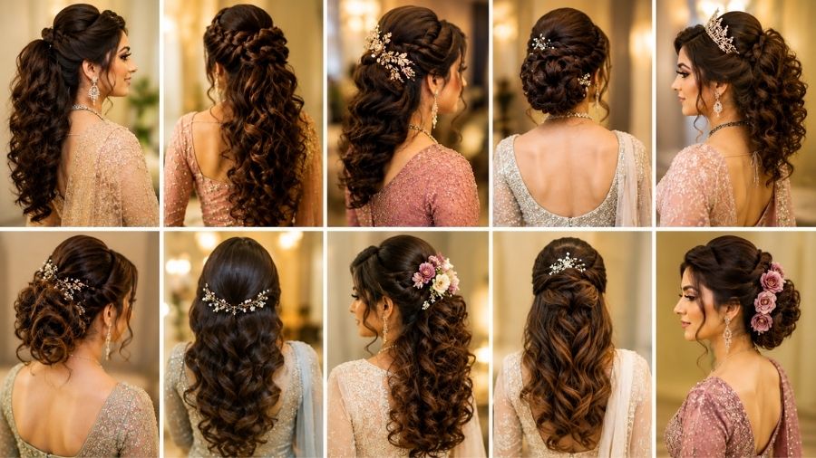 10 Gorgeous Reception Hairstyles for Bride