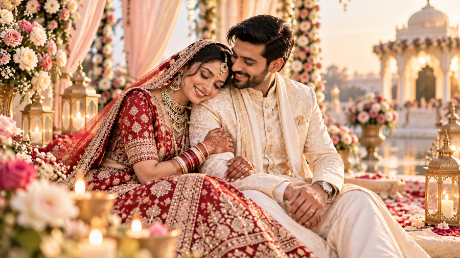 10 Picture-Perfect Wedding Poses for Couples