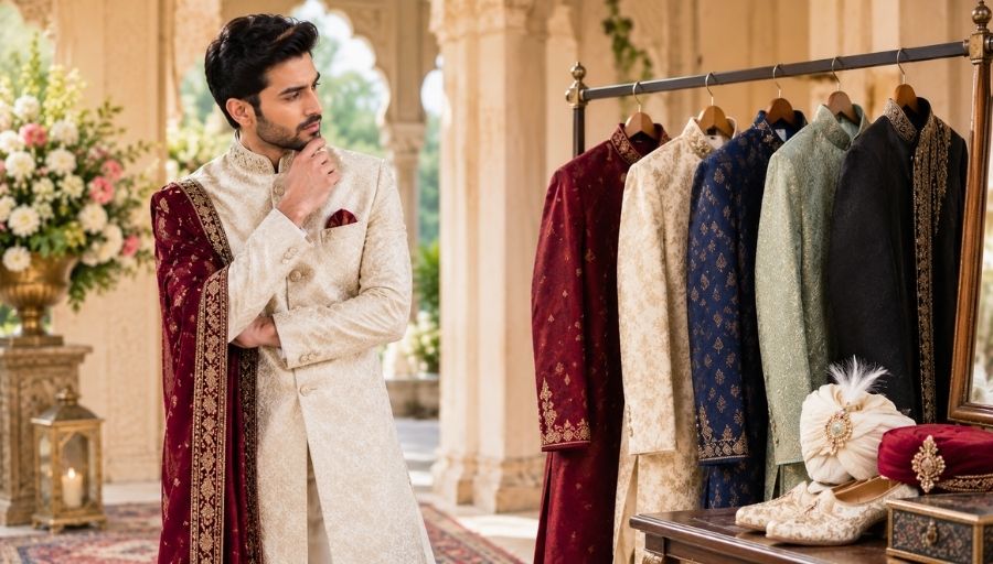 How to Choose a Sherwani for Your Wedding