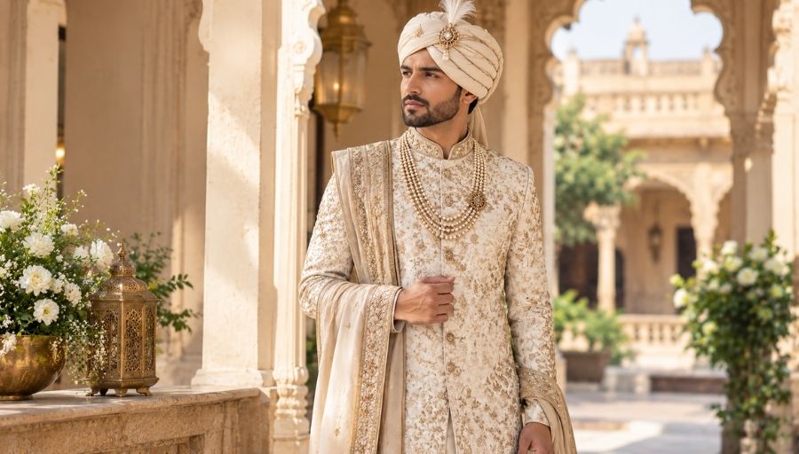 How to Style Your Sherwani