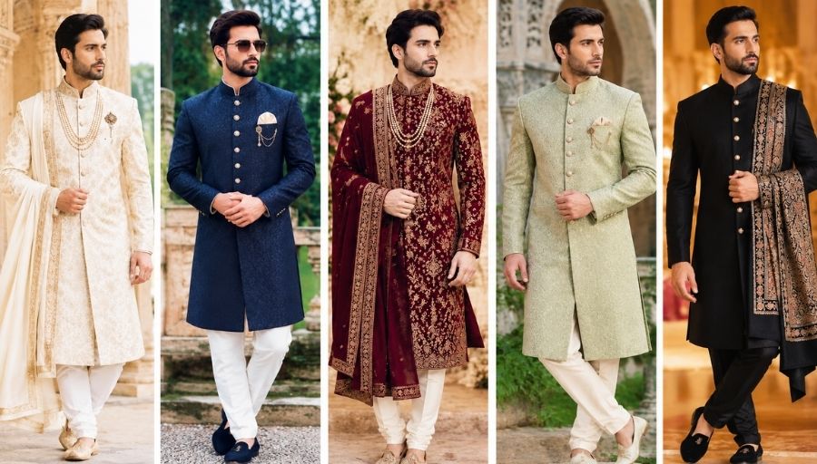Popular Sherwani Styles for Grooms