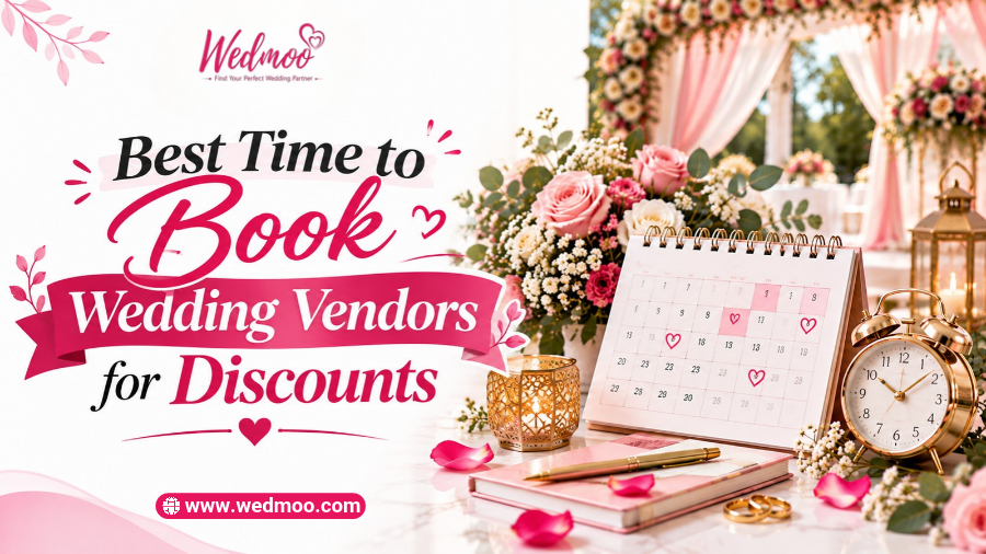 Best Time to Book Wedding Vendors for Discounts