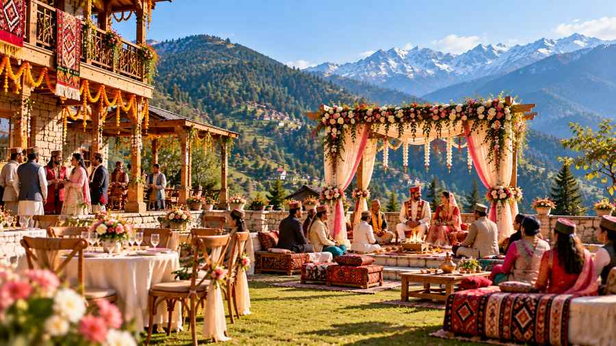 Perfect Venues for Small Weddings in Himachal Pradesh