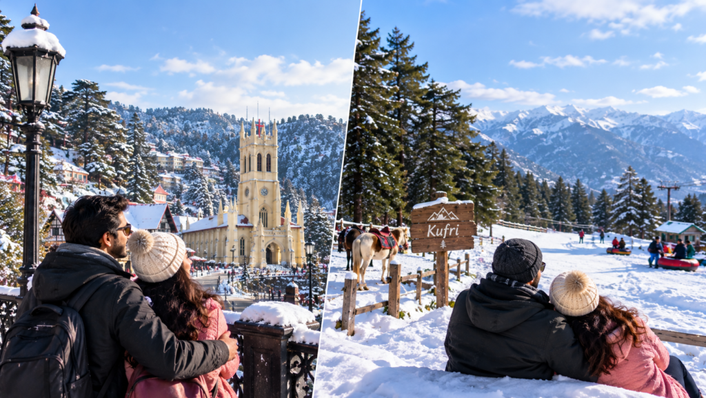 Shimla and Kufri